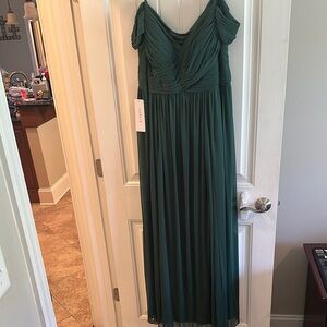 Elegant Green Maxi Dress